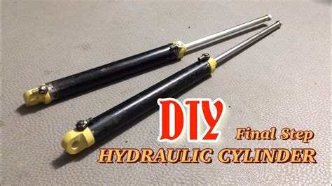 50mm long rc excavator cylinder mini|Hydraulic Cylinders for RC models .